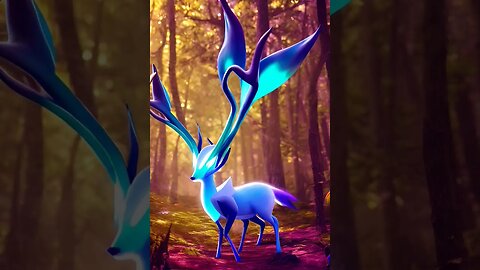 AI generated Xerneas #whosthatpokemon #pokemon