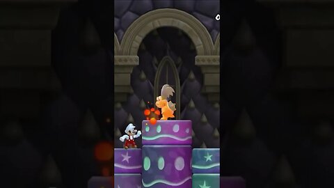 NSMB Wii World 1 Boss! #shorts