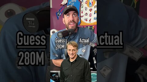Guessing Usain Bolt, Shaun White, and Tony Hawk’s Net Worth!! #shorts