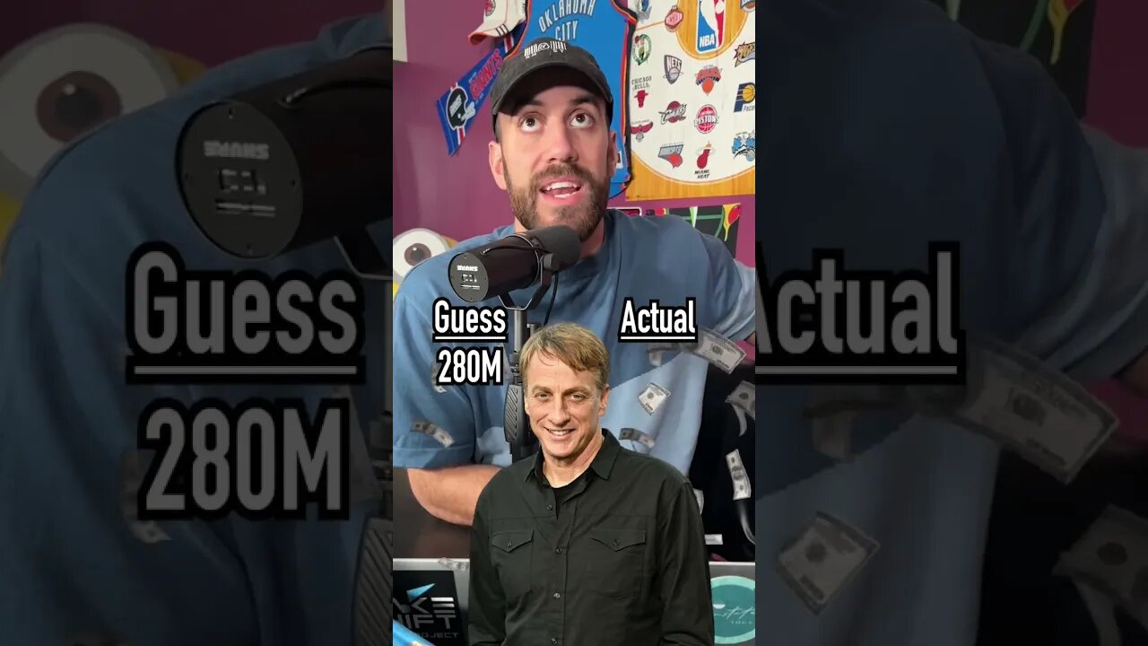 Guessing Usain Bolt, Shaun White, and Tony Hawk’s Net Worth!! #shorts