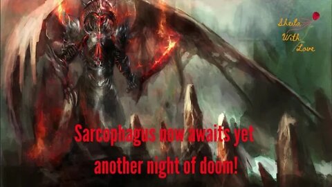Sarcophagus Of Doom ⚰️🕯️ #halloween