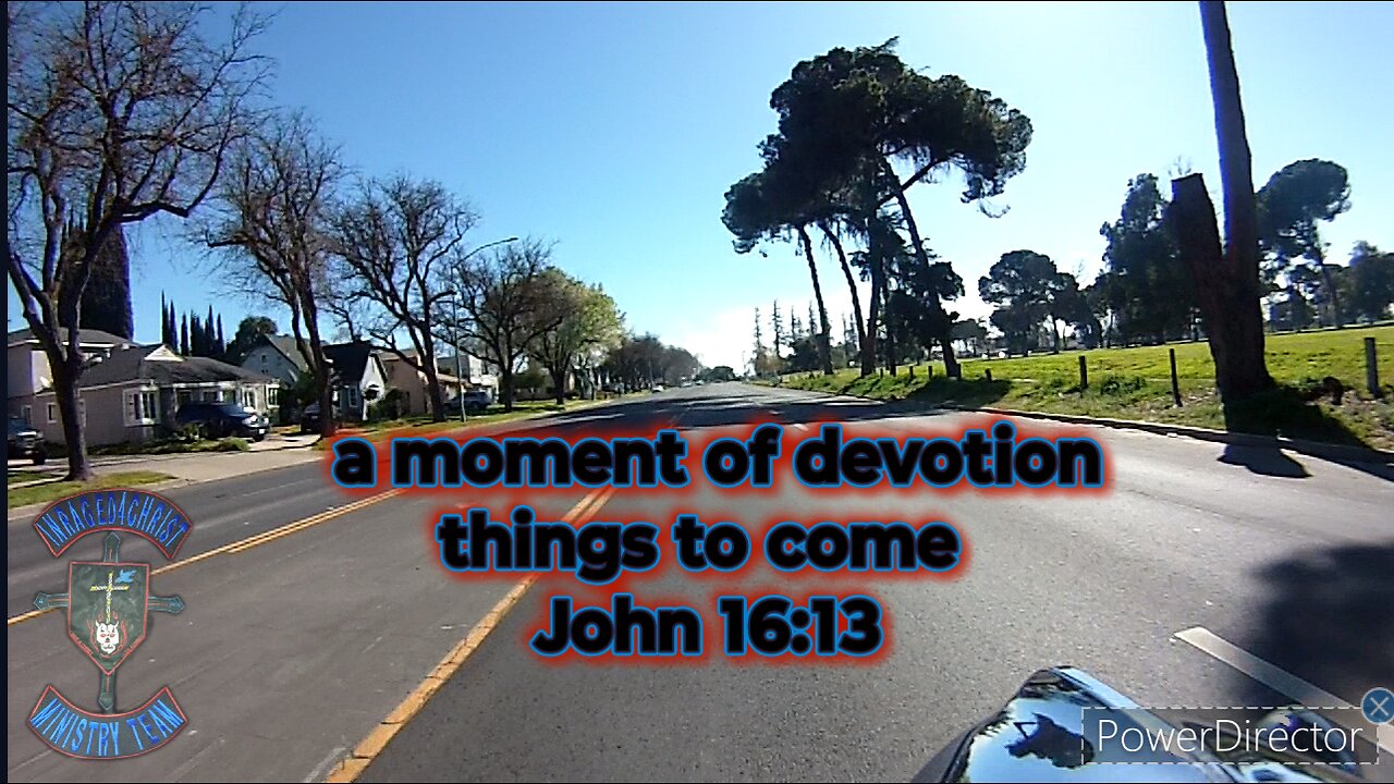 a moment of devotion things to come John 16:13