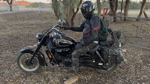 Metal-Detecting On A Motorcycle