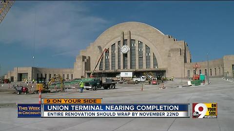 This Week in Cincinnati: Union Terminal nearing completion