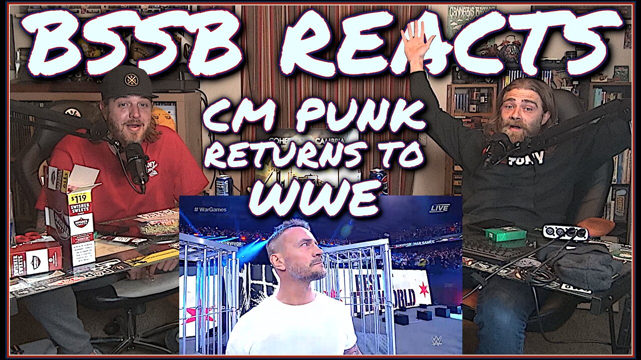 CM Punk Returns To WWE Live Reaction | BSSB Reacts
