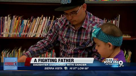 Father dedicates himself to caring for sick daughter