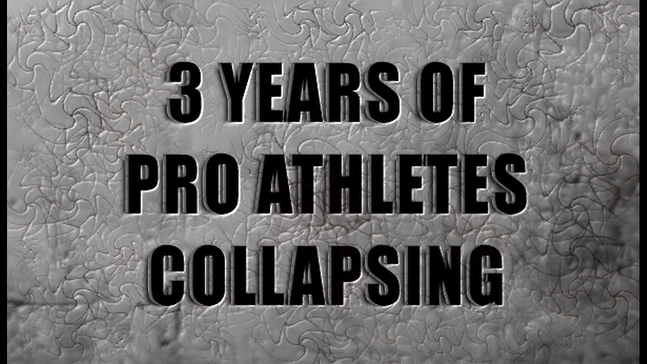 Pro Athletes Collapsing - 2021 To 2024 BY CHECKUR6