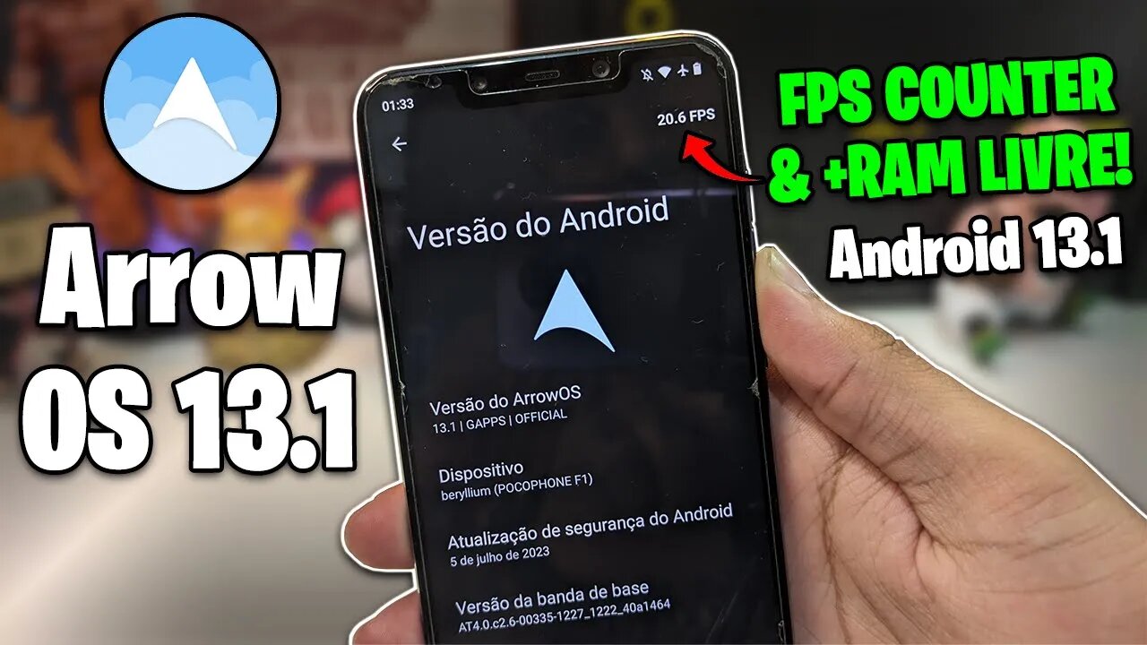 ROM ArrowOS v13.1 | NOVO LAUNCHER E MAIS RAM LIVRE! | VÁRIOS SMARTPHONES!