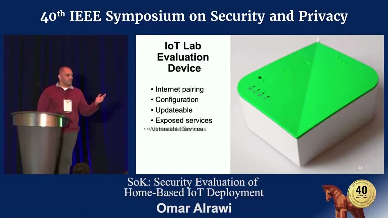 SoK Security Evaluation of Home Based IoT Deployment