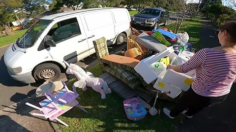 Street Scrapping Mixed Lot of Scrap Today