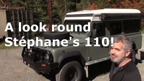 A look round Stéphane's 110!