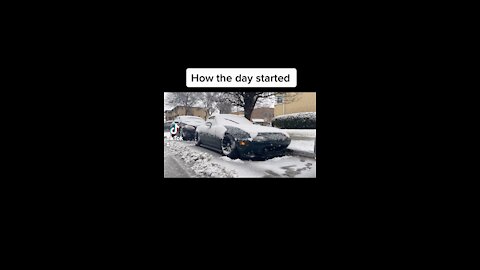 Mazda Miata winter after math