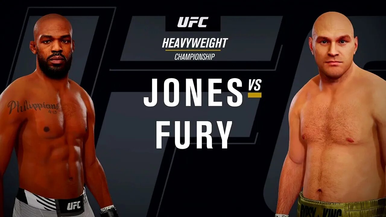 EA Sports UFC 4 Gameplay Tyson Fury vs Jon Jones