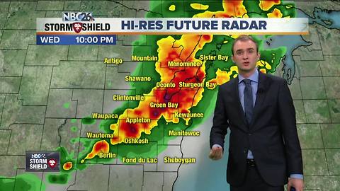 Gino Recchia NBC26 Storm Shield Weather Forecast