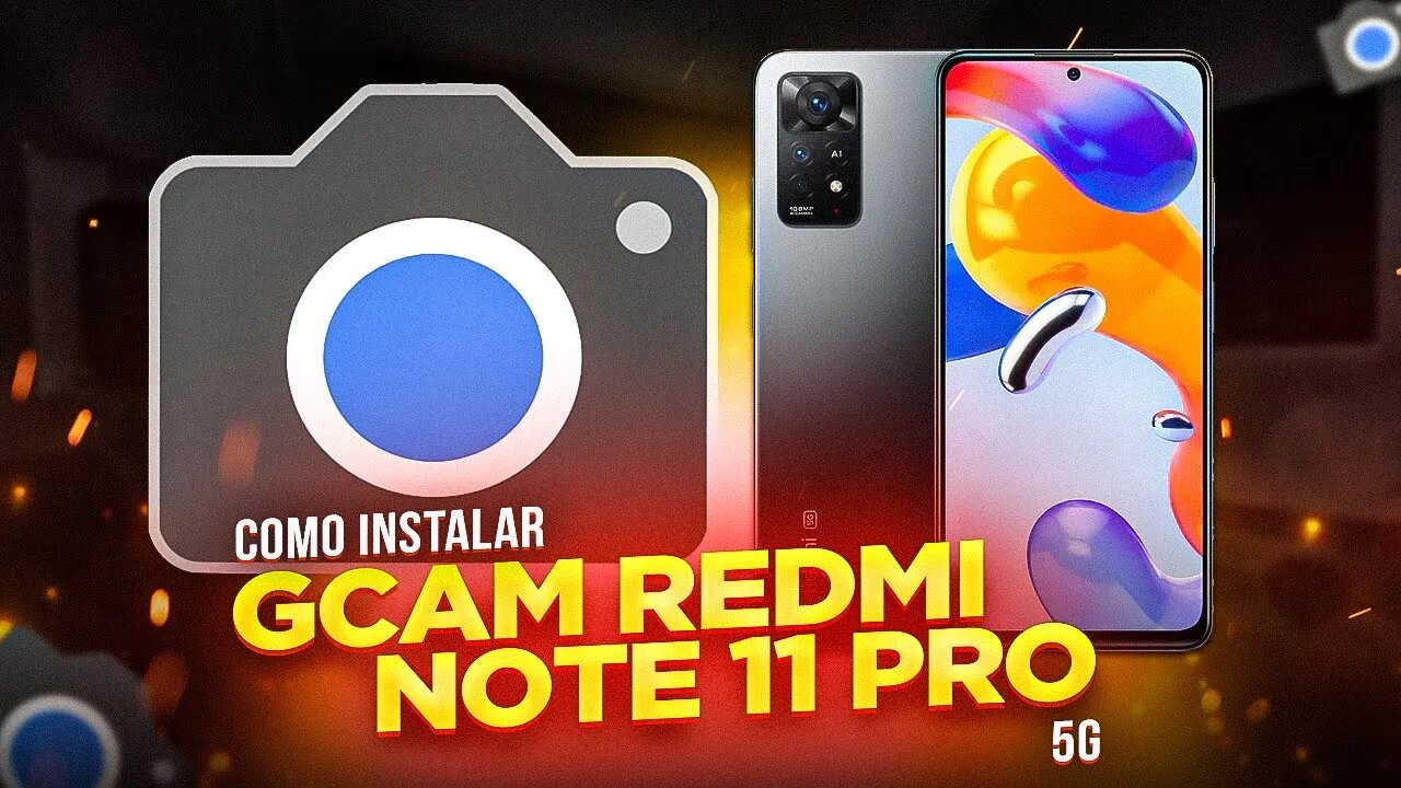 Como INSTALAR GCAM no Redmi Note 11 Pro 5G (PASSO A PASSO)