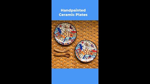 | Ceramic Plate | Ceramic Plate Making | Pottery | Clay | #shorts