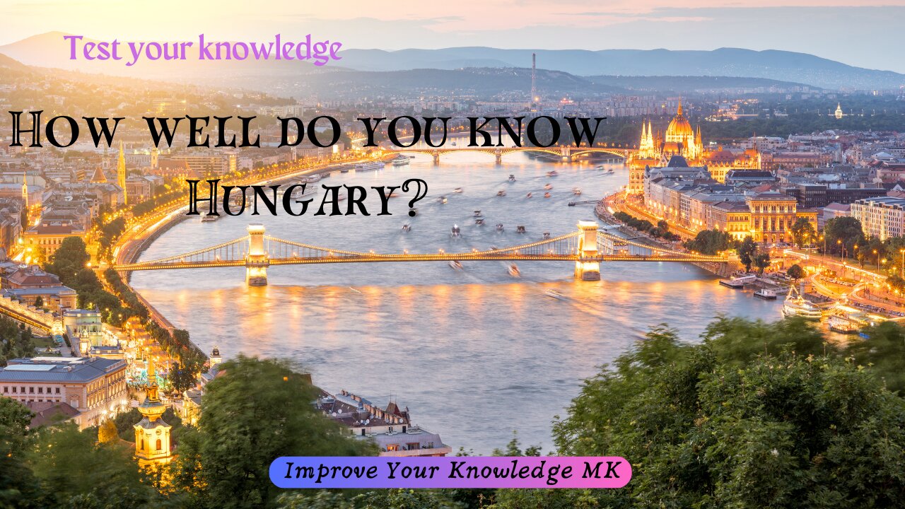 How well do you know Hungary? 🇭🇺 | General Knowledge Quiz #shorts