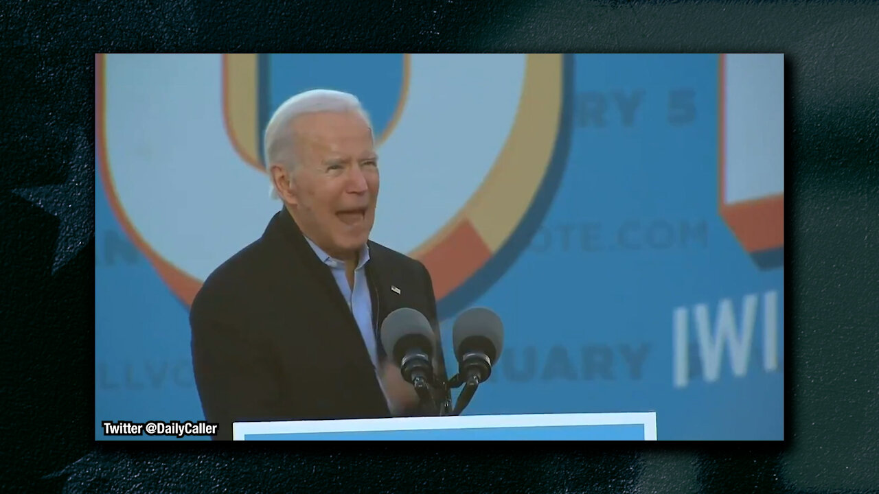 SCARY: Biden Encourages GA Voters To Fight One More Day, Help Win Senate Seats and "Change America"