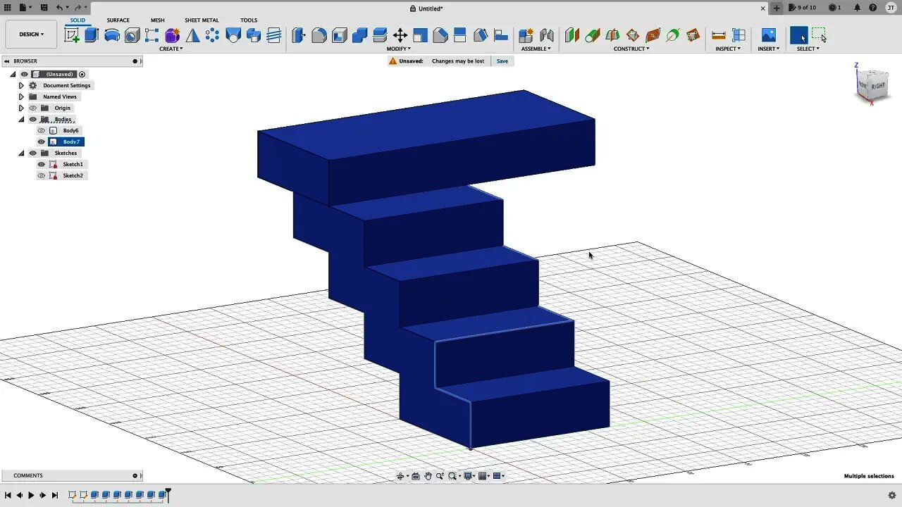 Autodesk Fusion360 3D Workspace Part.1 (Extrusion). The absolute beginner tutorial Series.