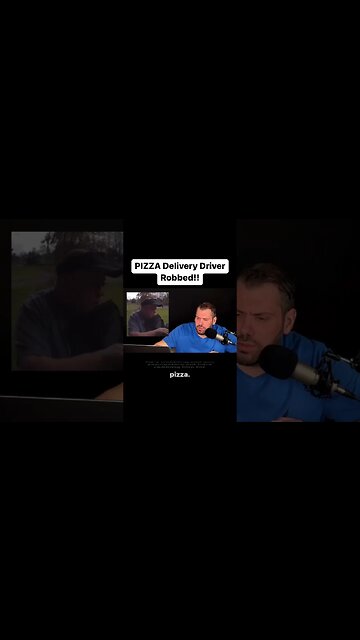 Older Pizza Delivery Guy Robber during Delivery #shorts