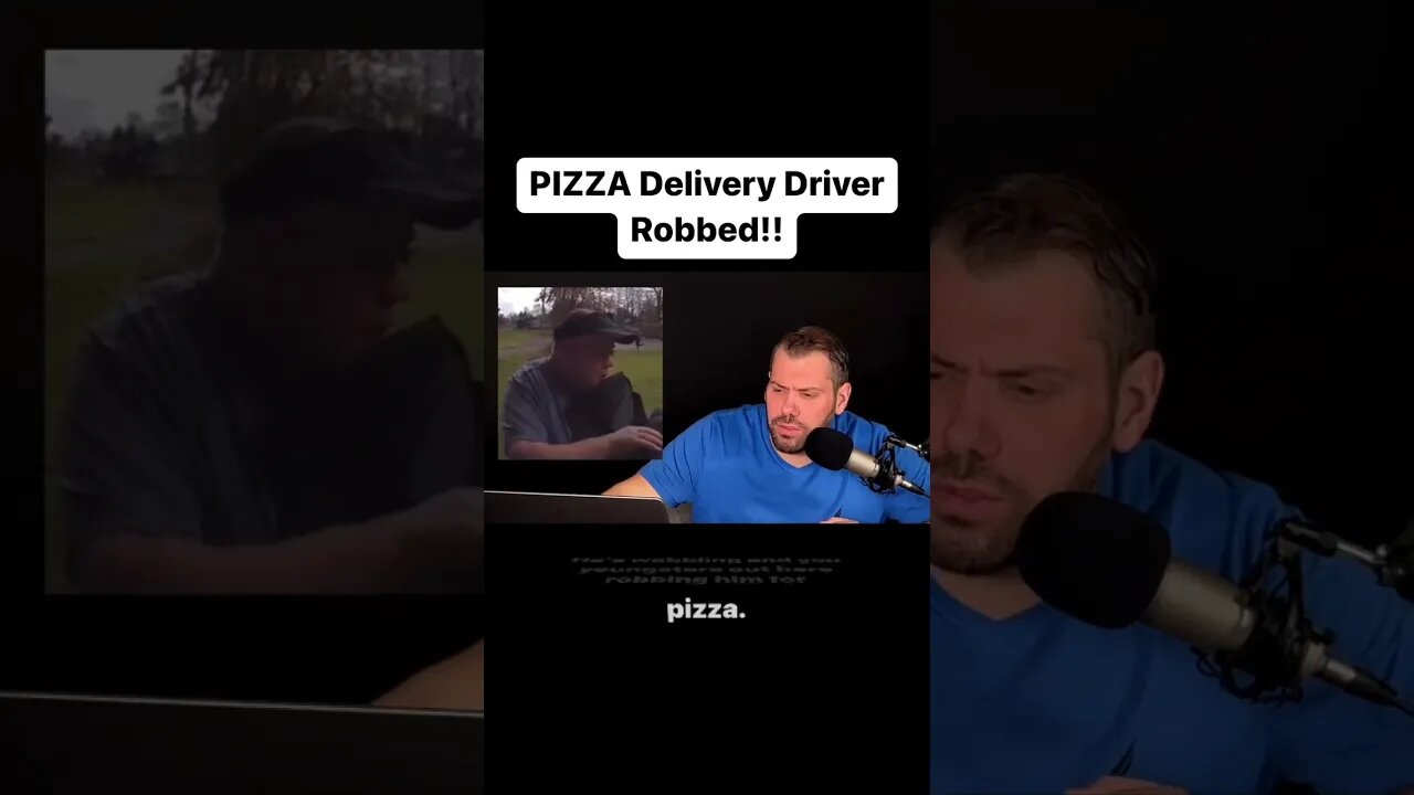 Older Pizza Delivery Guy Robber during Delivery #shorts