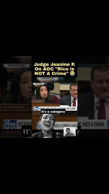 'She's Embarrassing Herself !!' Judge Jeanine On AOC Rico Comments