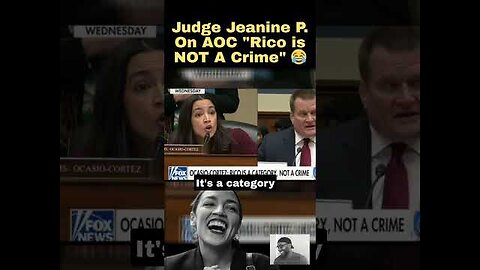 'She's Embarrassing Herself !!' Judge Jeanine On AOC Rico Comments