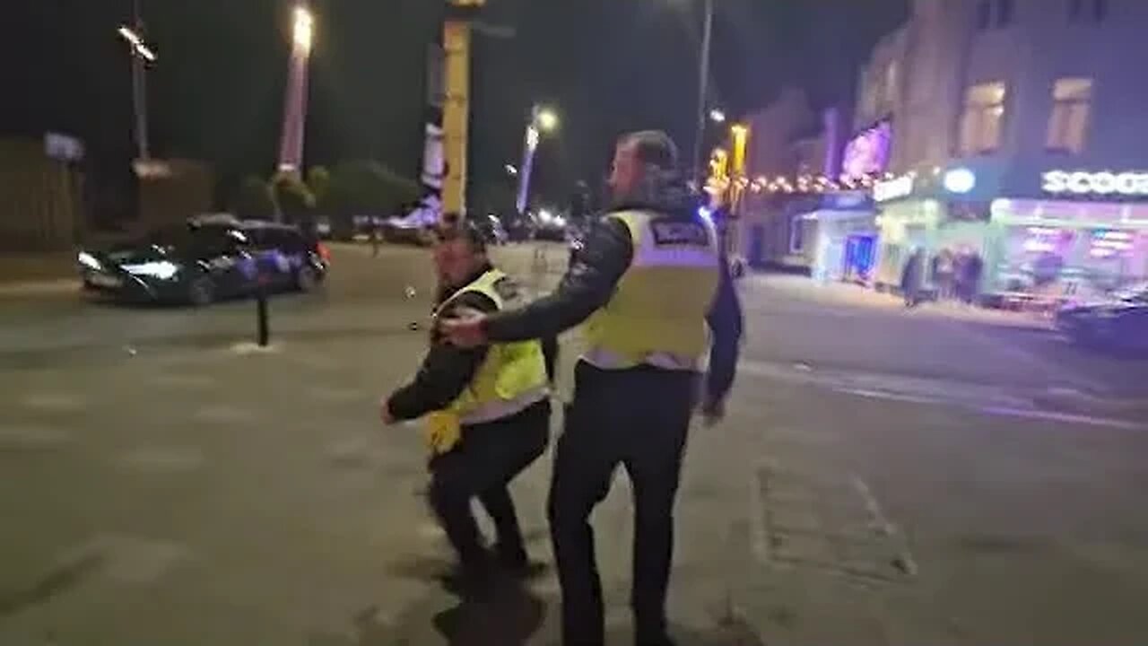 Family Trip To Amusements Ends In Attack! Southend Sea Front! Southend , Essex , UK .