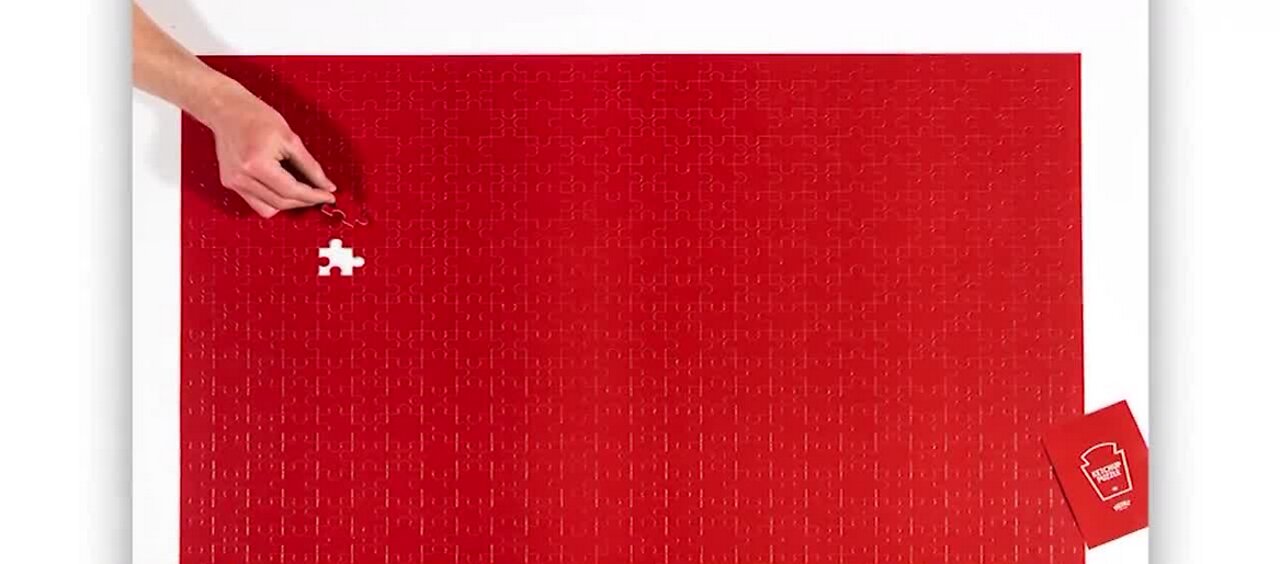 Heinz Ketchup creates 570-piece all red puzzle