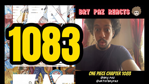 One Piece chapter 1083 REACTION