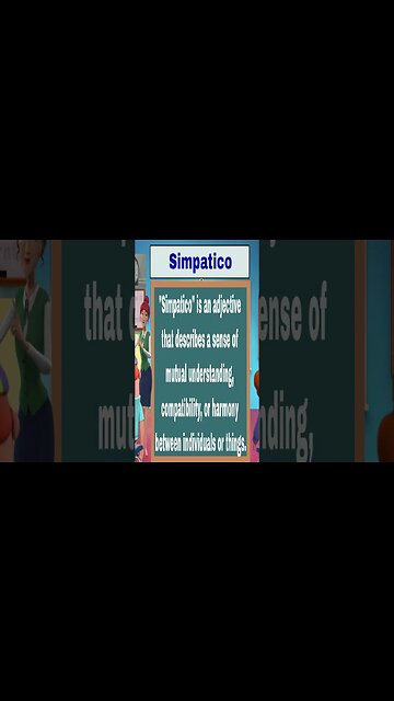 Simpatico Word of the day #Wordoftheday, #joke, #jokes, #dadjoke, #Simpatico