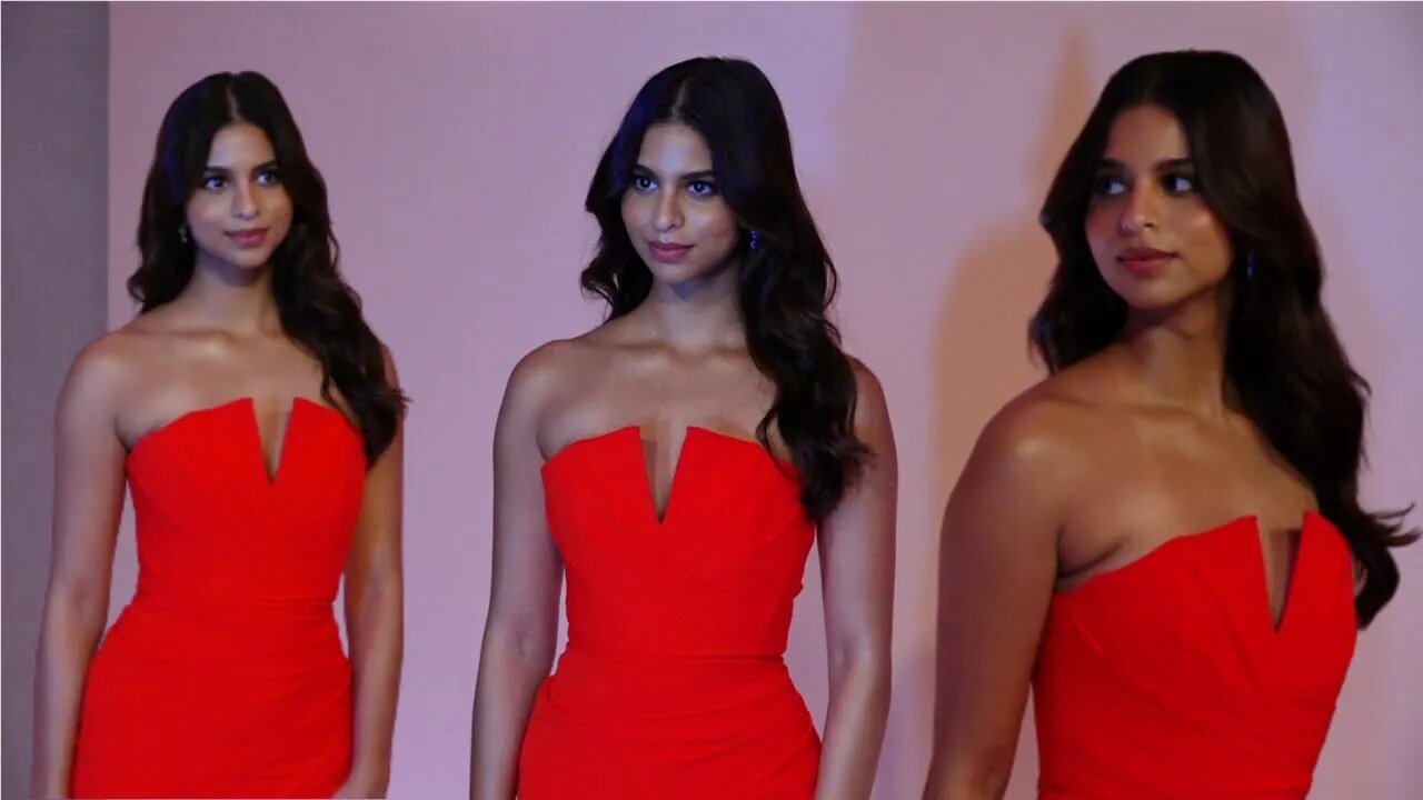 Shah Rukh Khan Daughter Suhana Khan Looks Little NERVOUS in Front Of Camera 😍