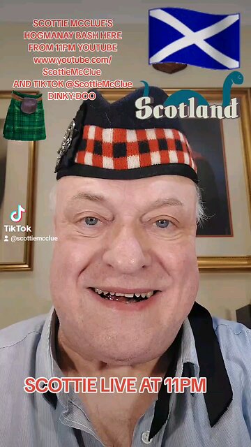 JOIN US FOR THE SCOTTIE MCCLUE HOGMANAY BASH