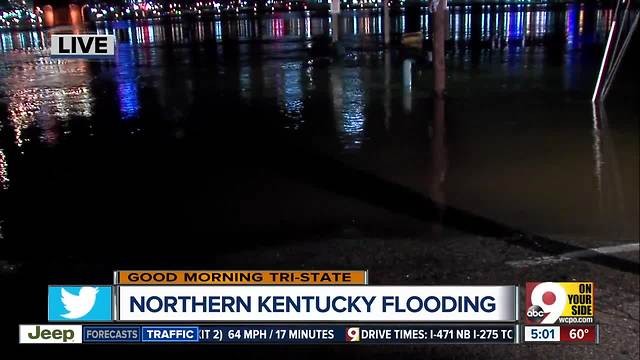 How Covington is dealing with Ohio River's rising floodwaters