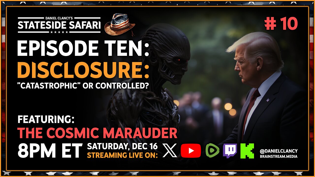 Stateside Safari #10 – Disclosure: "Catastrophic" or CONTROLLED? | #DavidGrusch #UFO #UAPDisclosure