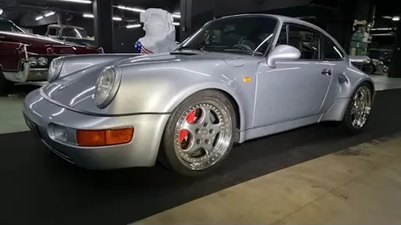 Porsche 964 Turbo S Leichtbau at Kaiser Classic in Stockholm, Sweden [4k 60p]