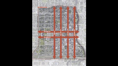 6 one-way streets in downtown Lansing may become two-way