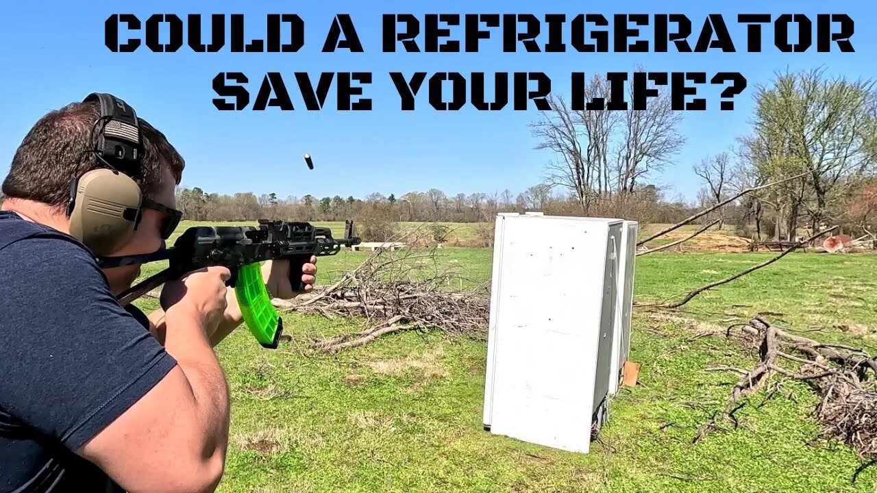 Is a Refrigerator Bullet Proof?!?!