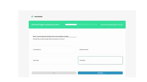 Remotasks EN POOL English Certification Exam 5.