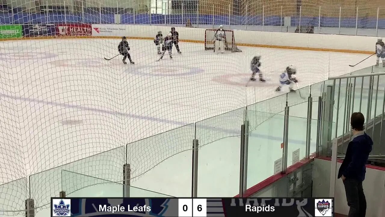 1/15/23 - Pasadena Maple Leafs vs Salmon Rapids (12u B)