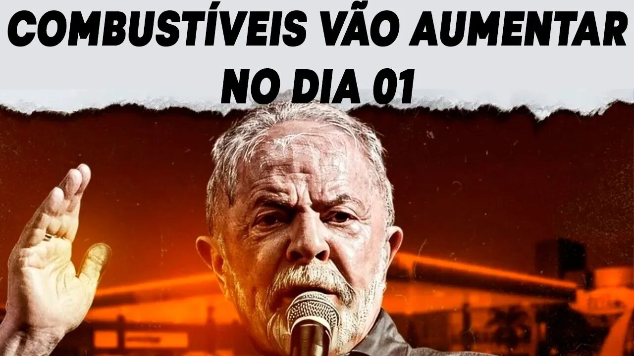 URGENTE: MINISTRO DIZ QUE LULA ORDENOU AUMENTO DE COMBUSTÍVEIS JÁ NO DIA 01