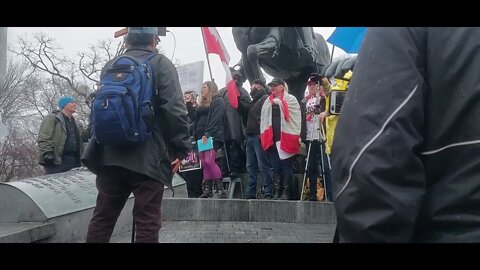 Canadian Whistle Blower Talks About MSM Censorship At Toronto Freedom Rally March 19th 2022