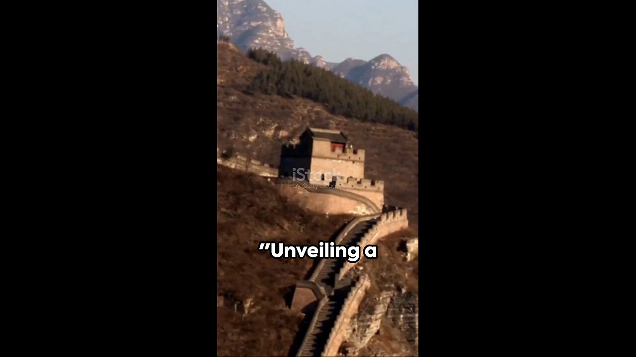 unveiled the great wall of china: back through the time