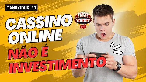 CASSINO ONLINE NÃO É INVESTIMENTO#BLAZE