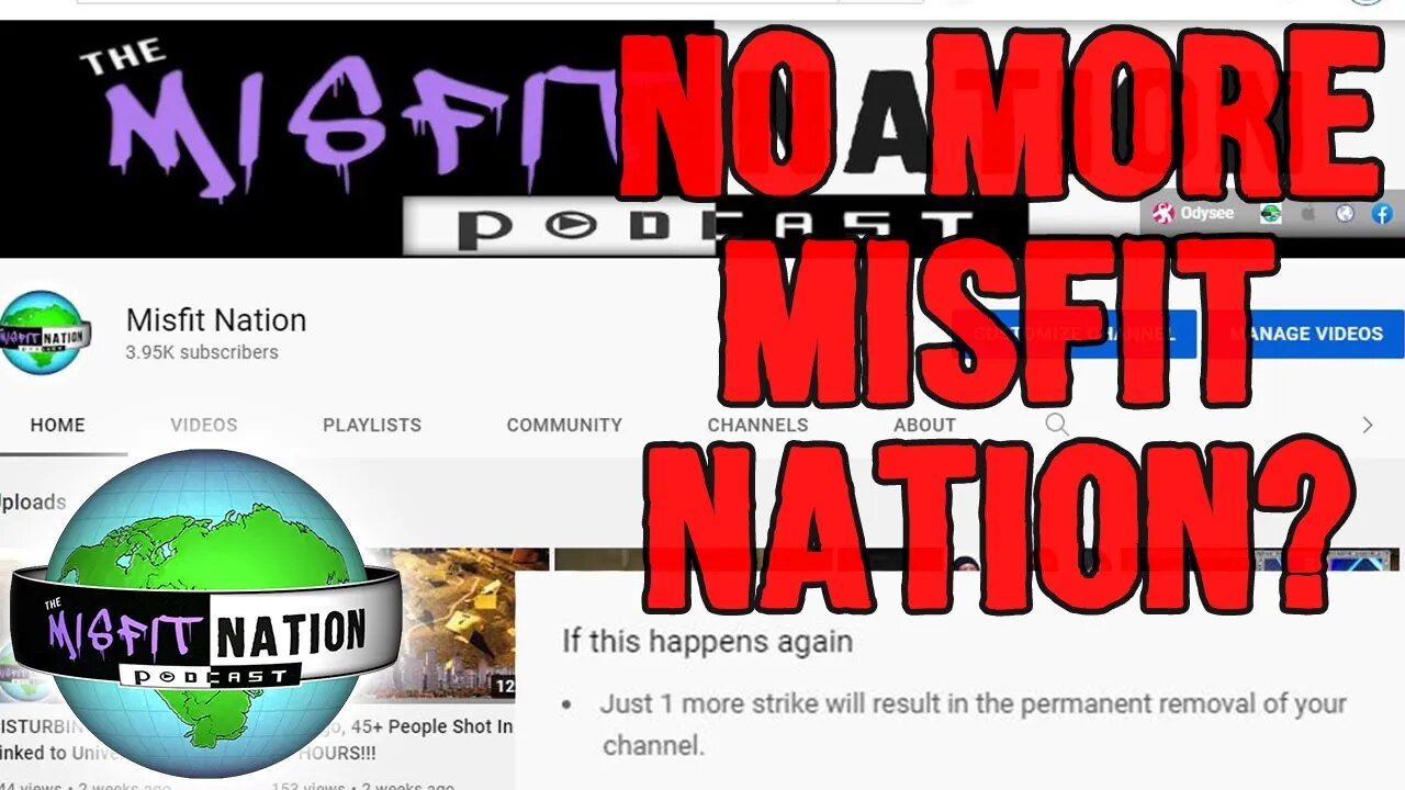 Back from Our 2 Week Suspension | One More Strike for Permanent Suspension