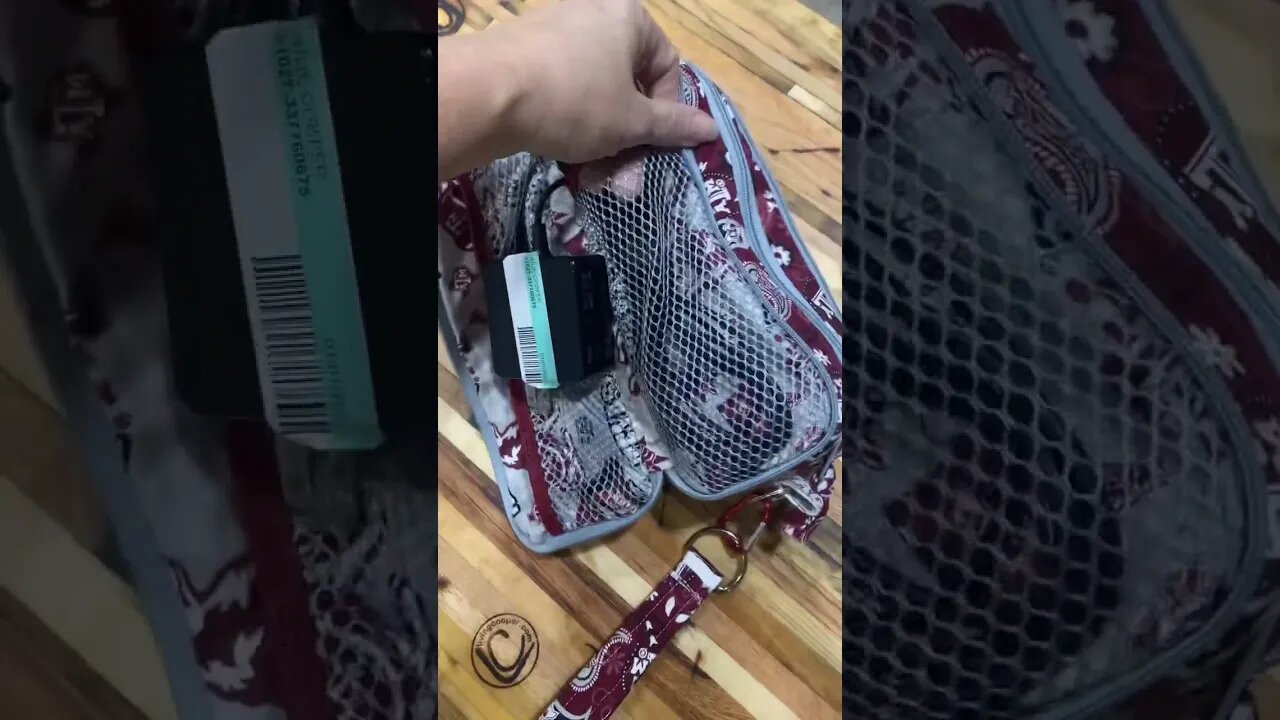 Texas A&M travel bag