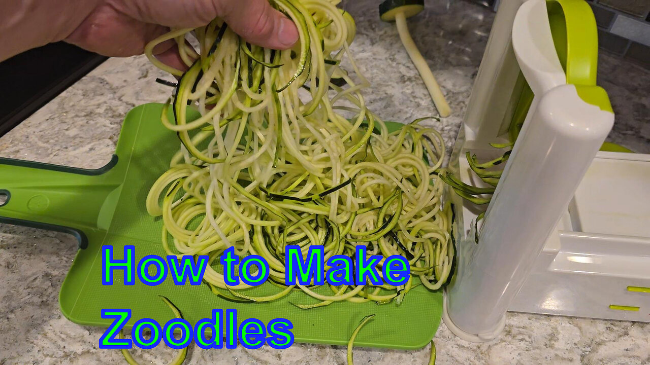 How to make Zoodles