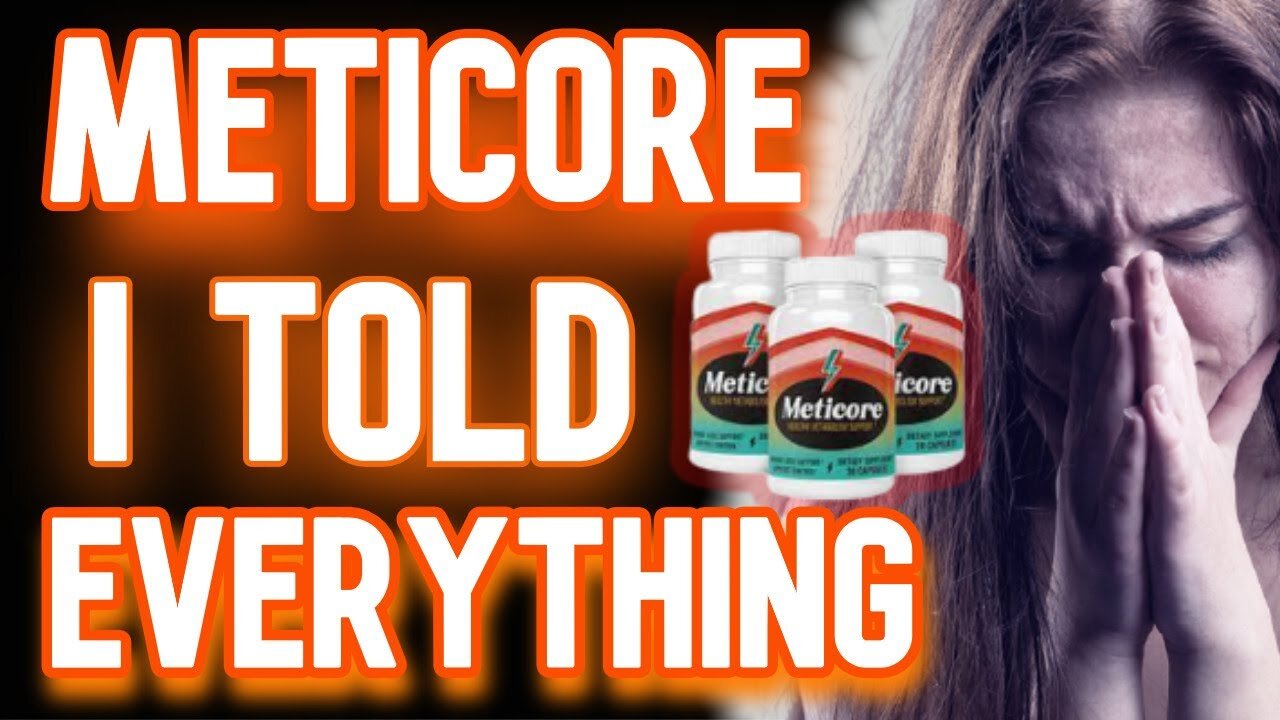 METICORE REVIEW - Meticore Supplement Work #MeticoreSupplementReviews!