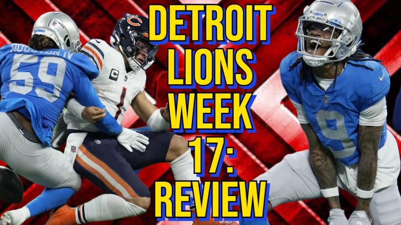 Detroit Lions Week 17: Review #detroitlions #chicagobears #nfl