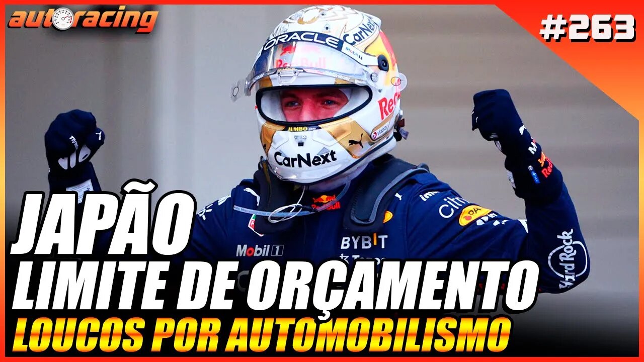 GP DO JAPÃO | VERSTAPPEN BICAMPEÃO F1 2022 | Autoracing Podcast 263 | Loucos por Automobilismo |F